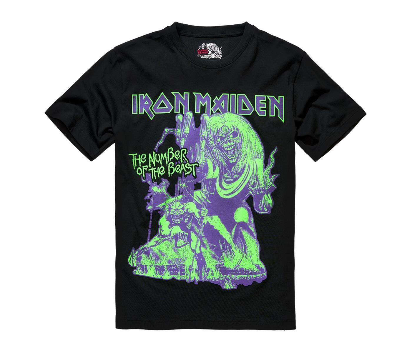 Iron Maiden T Shirt Number of the Beast I black Gr. 7XL