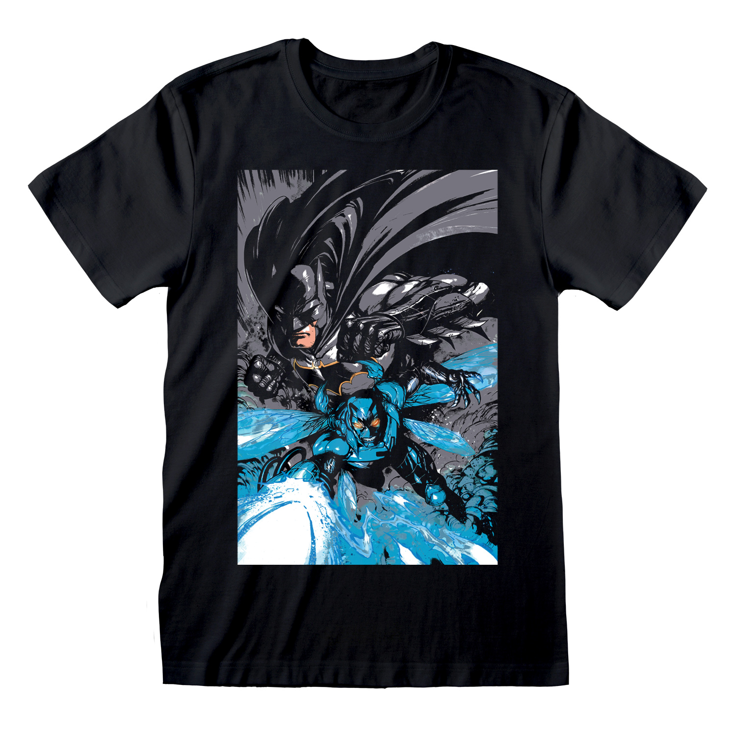 DC Comics Justice League T-Shirt M Schwarz Unisex Team Up