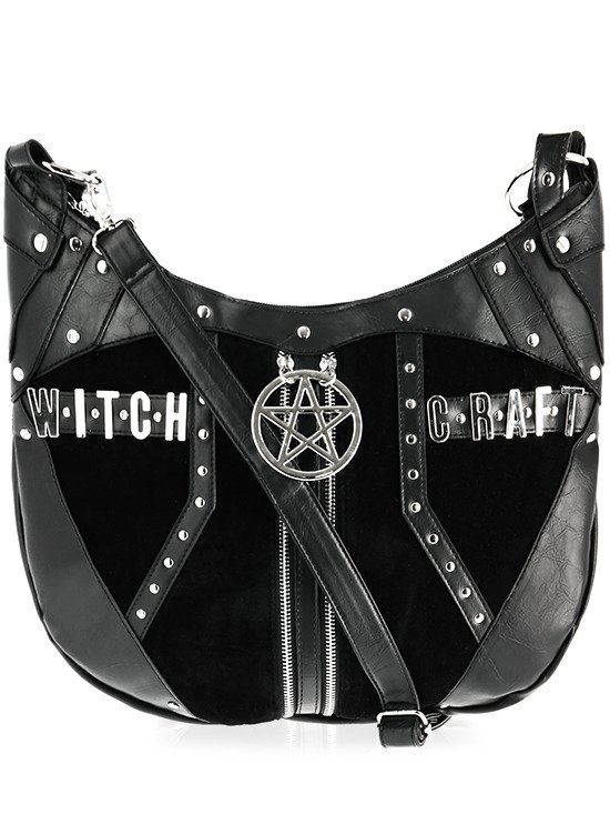 Restyle Umhängetasche Witchcraft Hobo