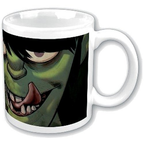 Gorillaz Tasse "Characters" weiß grün