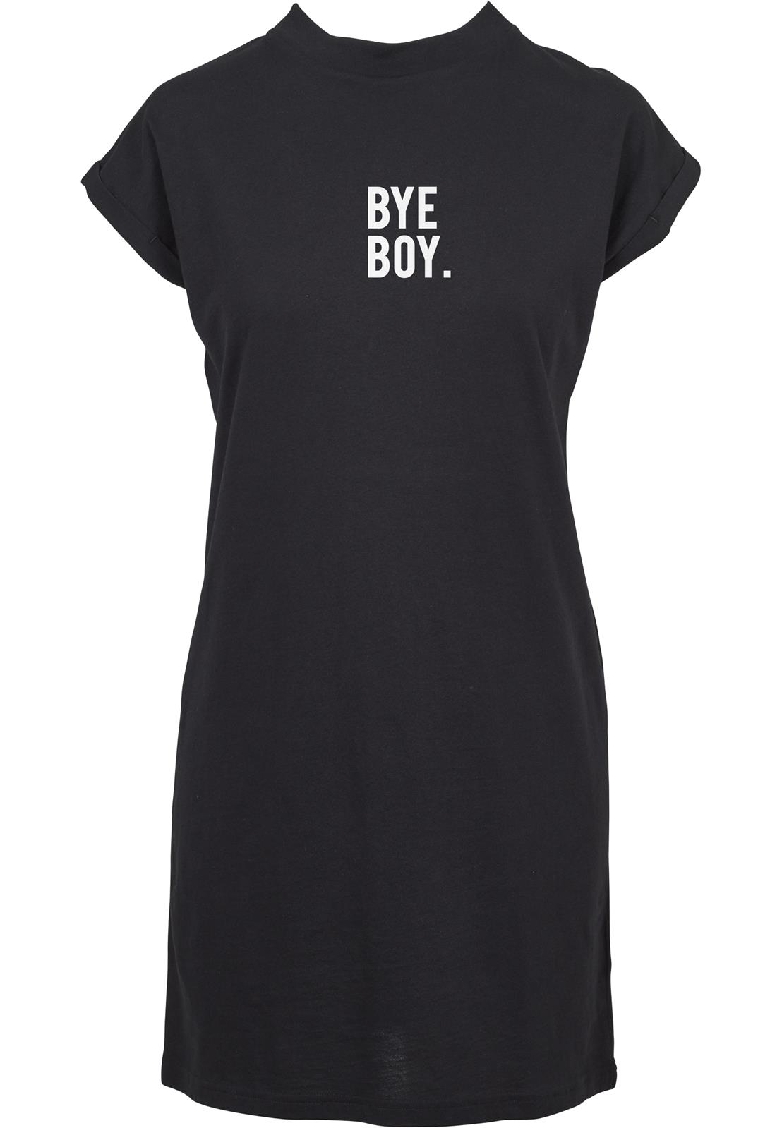 Ladies Bye Boy Extended Shoulder Dress black L