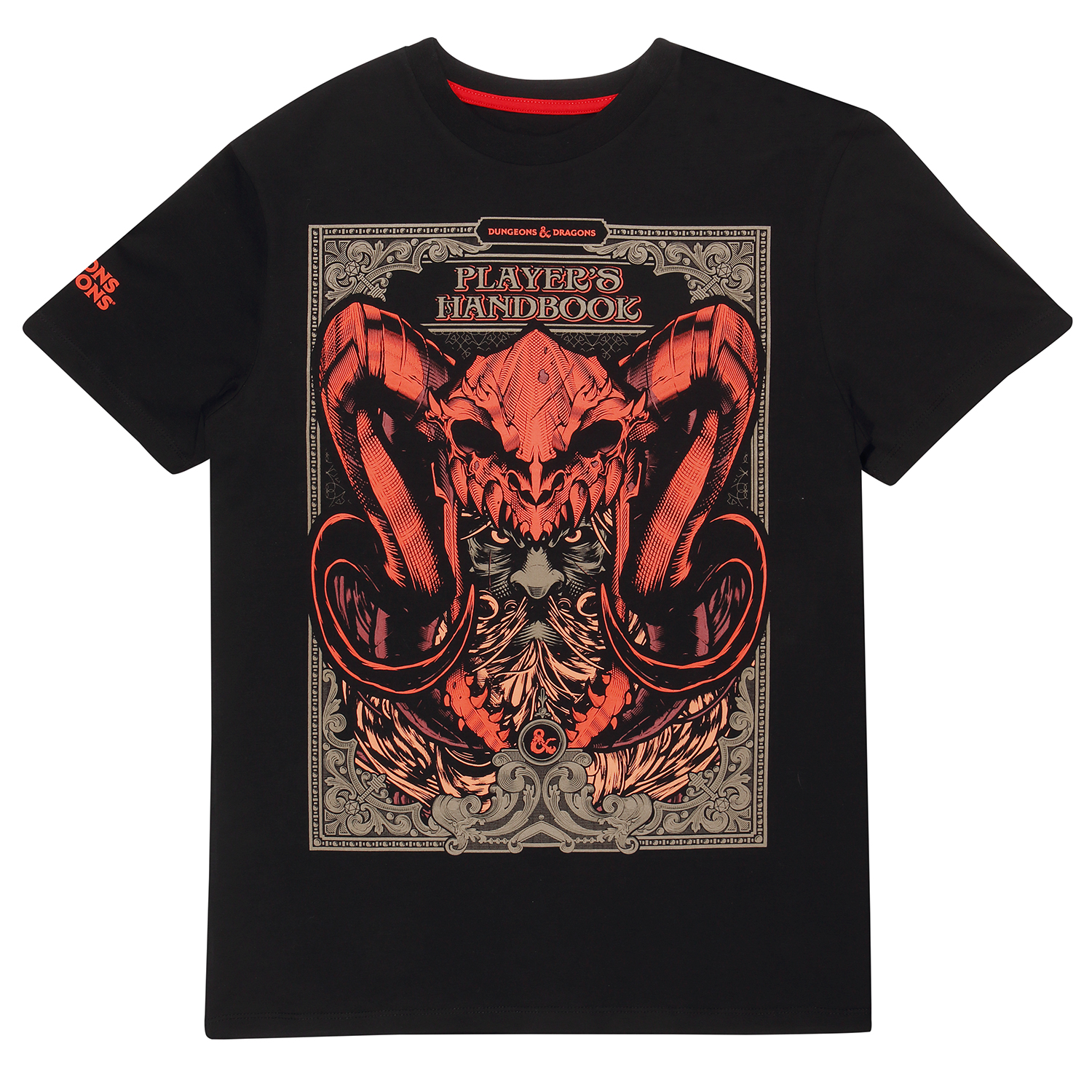 Dungeons And Dragons T-Shirt L Schwarz Unisex Player's Handbook