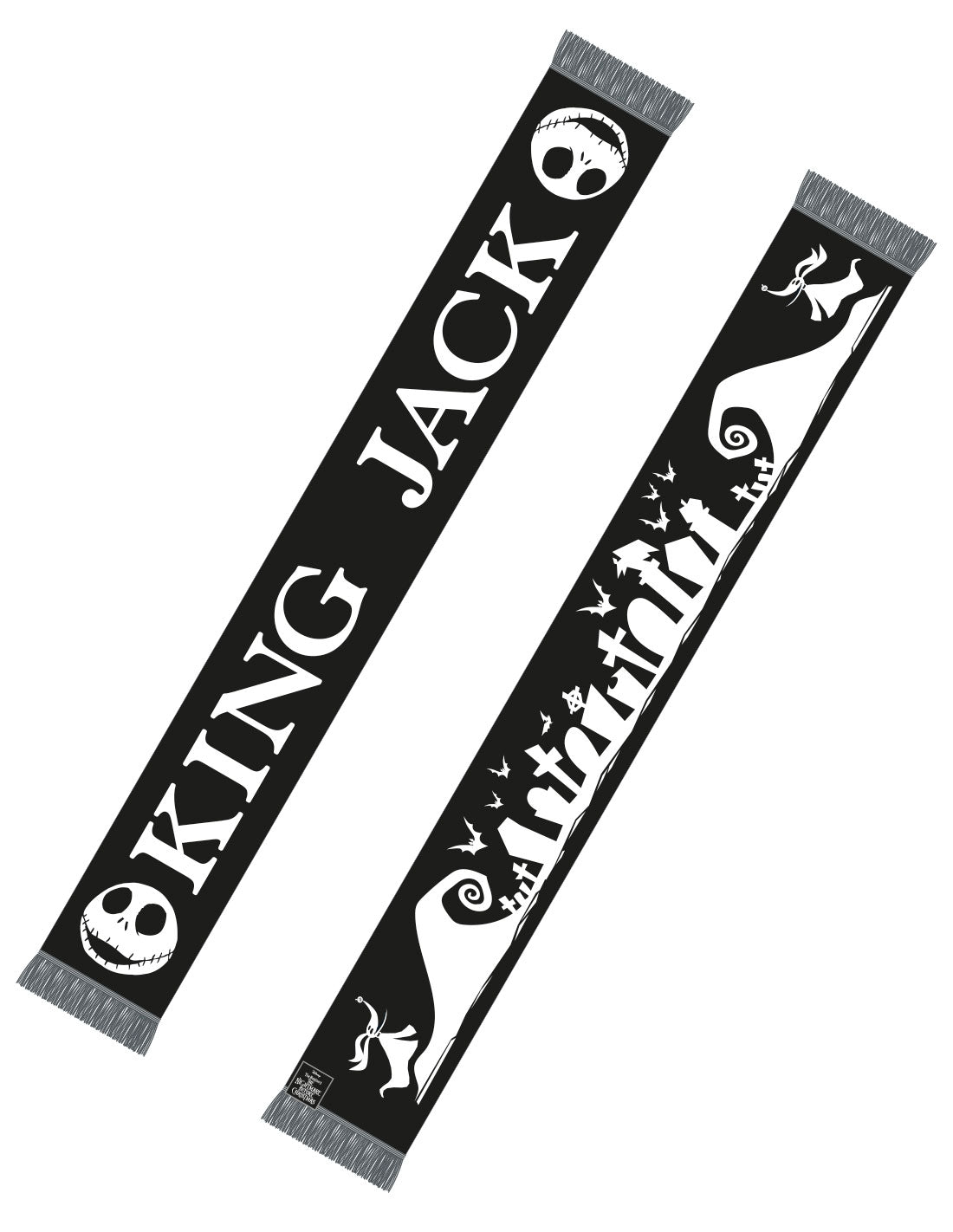 Disney Schal Schwarz Unisex King Jack