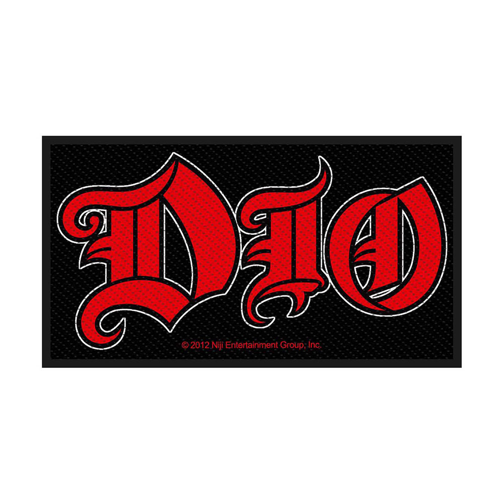 Dio Logo Standard Patch offiziell lizensierte Ware