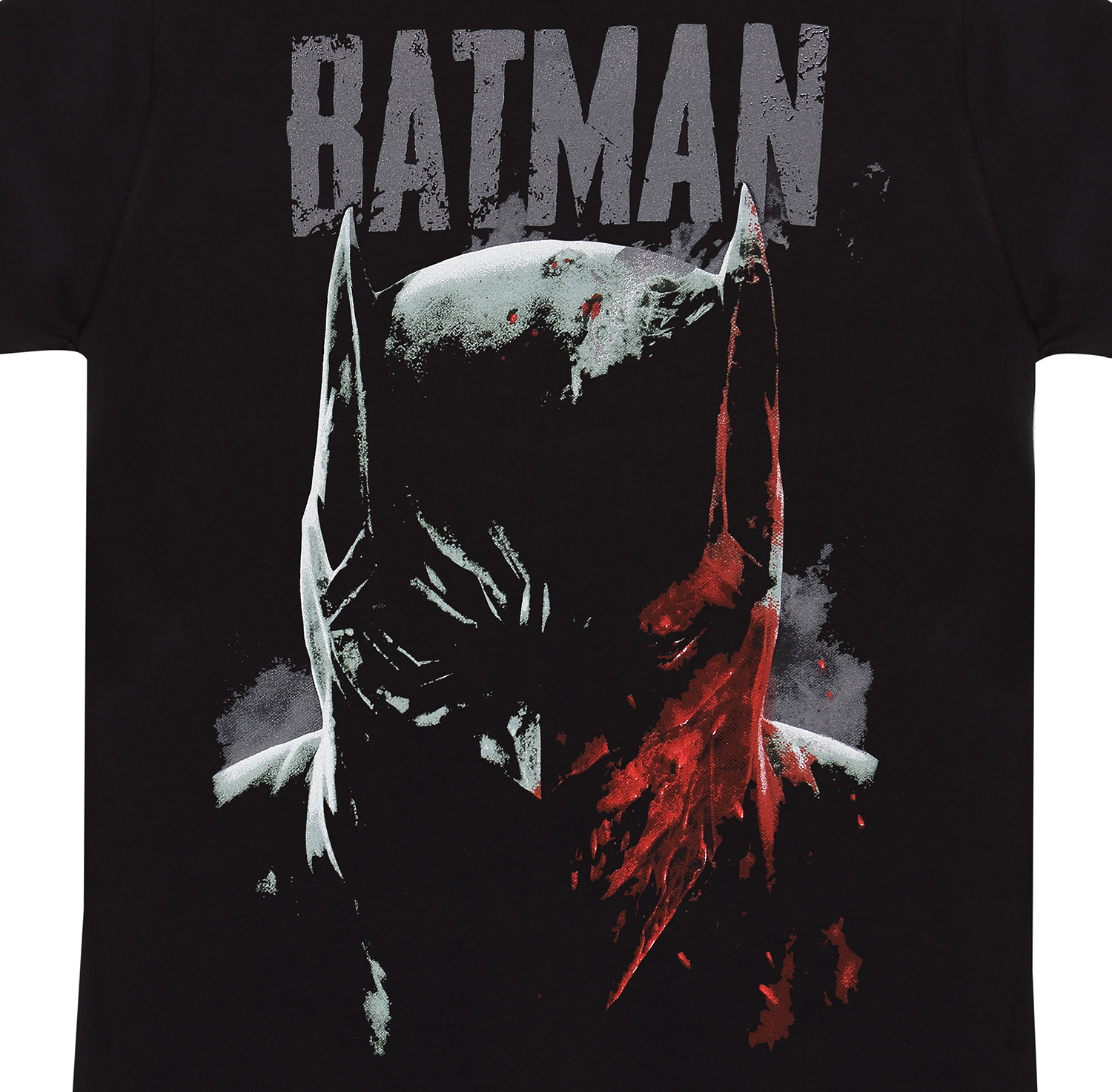 Batman T-Shirt XXL Schwarz Unisex Sinister (Front & Back Print)