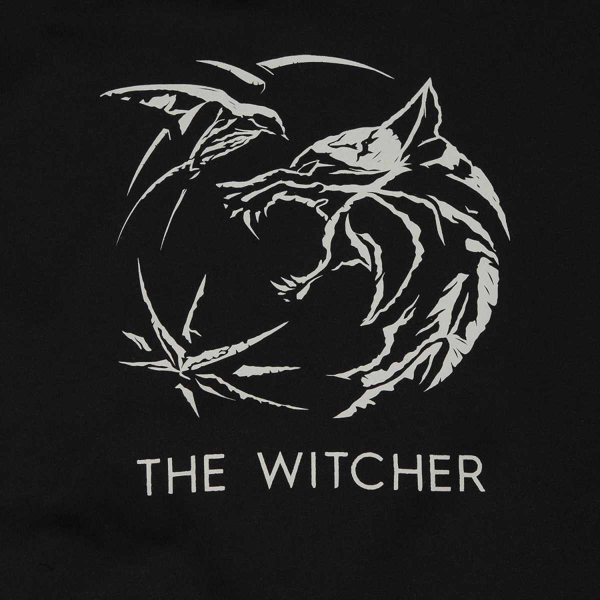 The Witcher Hoody XXL Symbol Schwarz