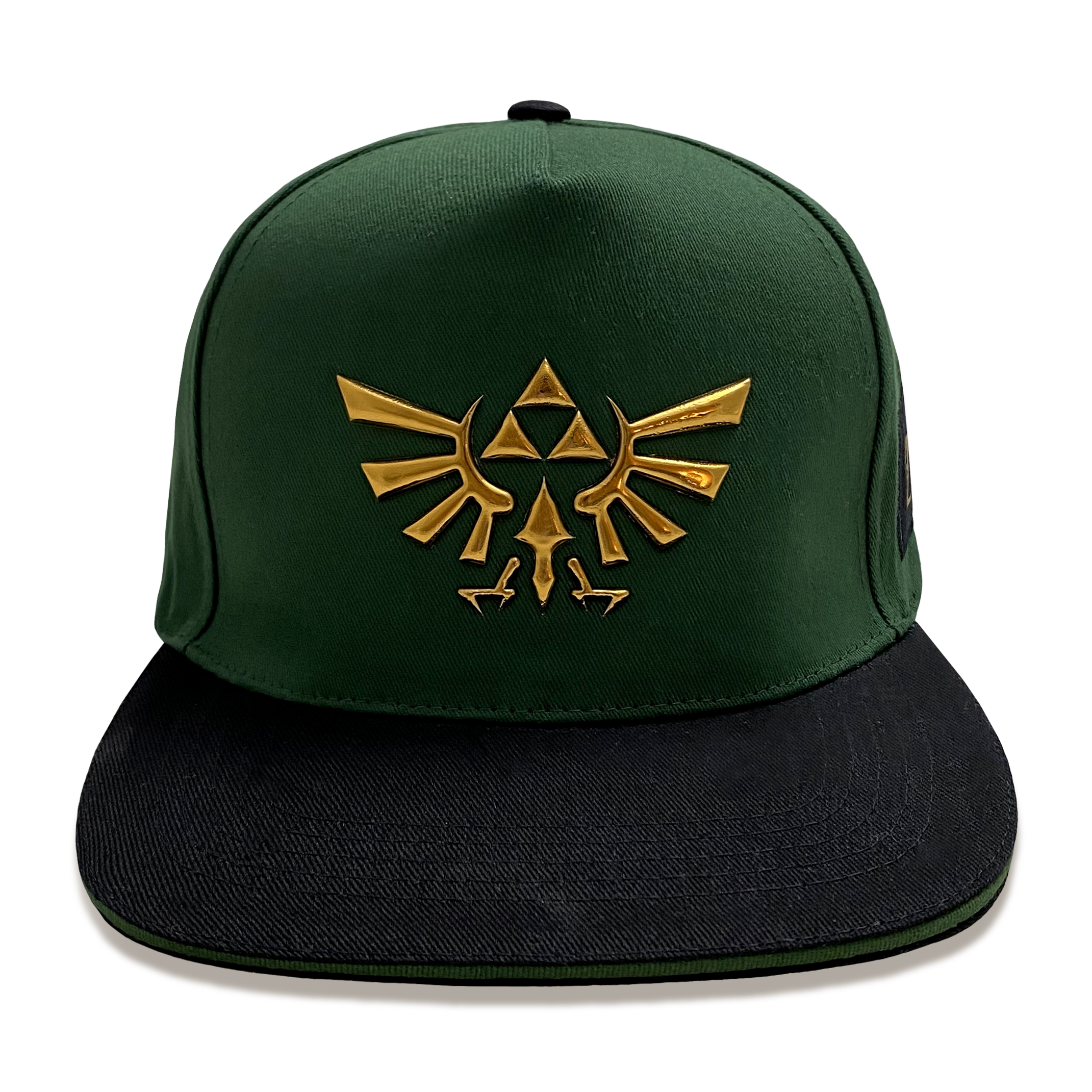 Nintendo Legend Of Zelda Snapback-Kappe Grün Unisex Symbol Snapback Cap Einheitsgröße