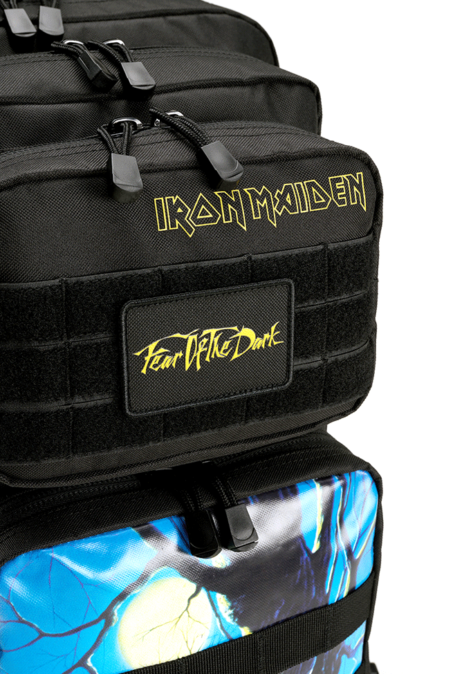 Iron Maiden Rucksack Schwarz Unisex FOTD US Cooper Large