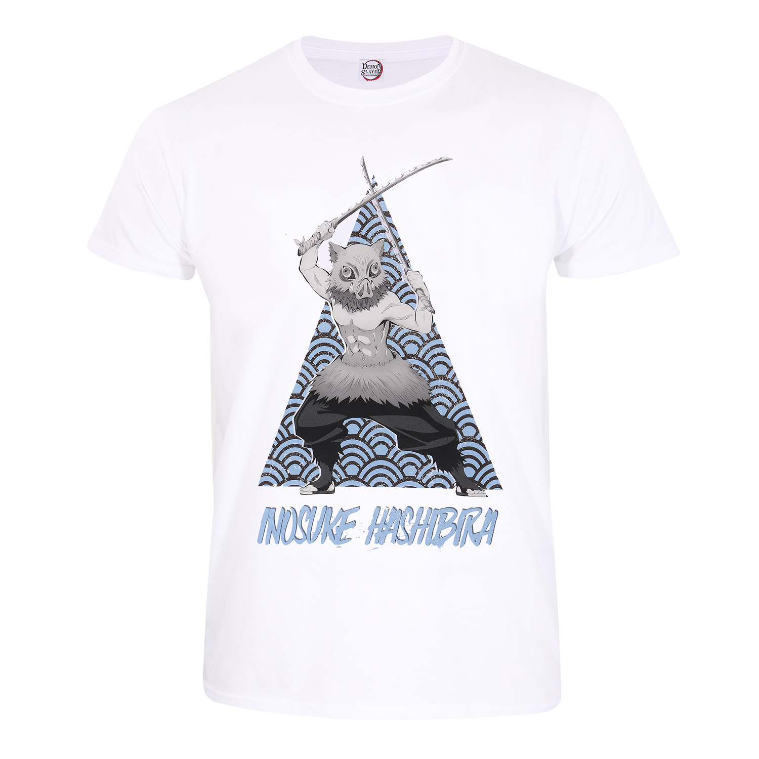 Demon Slayer T-Shirt XXL Weiß Unisex Inosuke Tri