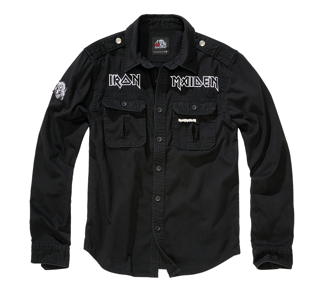 Iron Maiden Shirt 7XL Schwarz Vintage Longsleeve Eddy Unisex