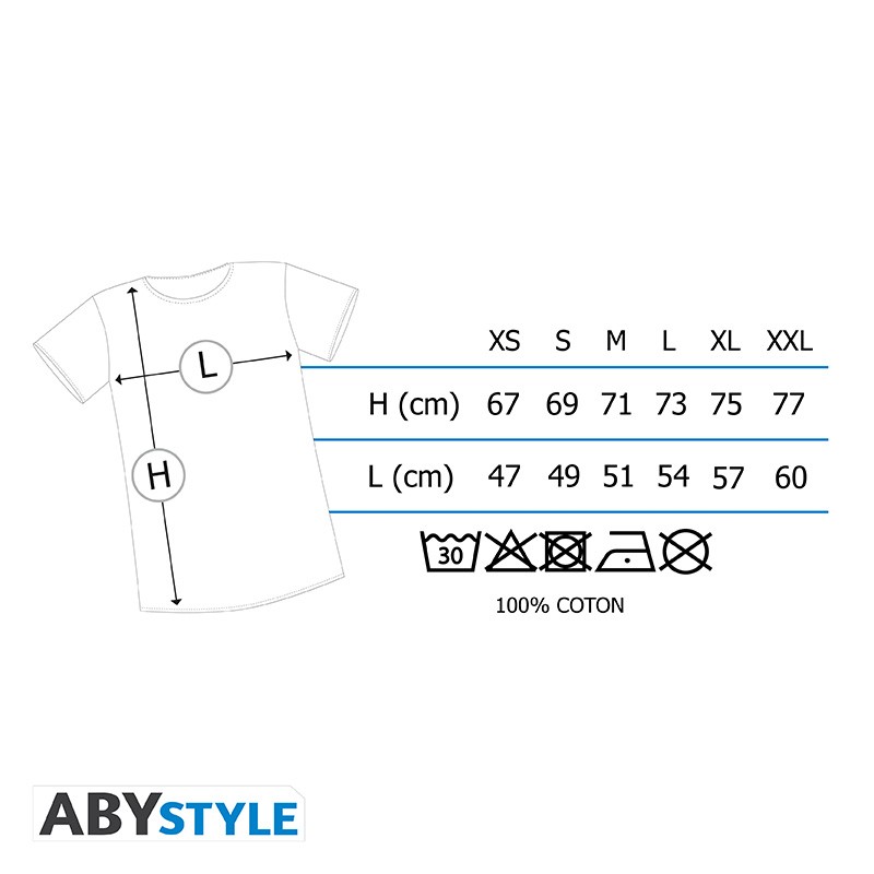 Death Note Tshirt  L Symbol XXL Weiß