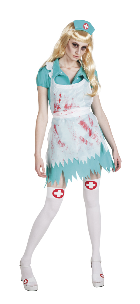 Boland Kostüm Bloody Nurse grün weiß L/XL