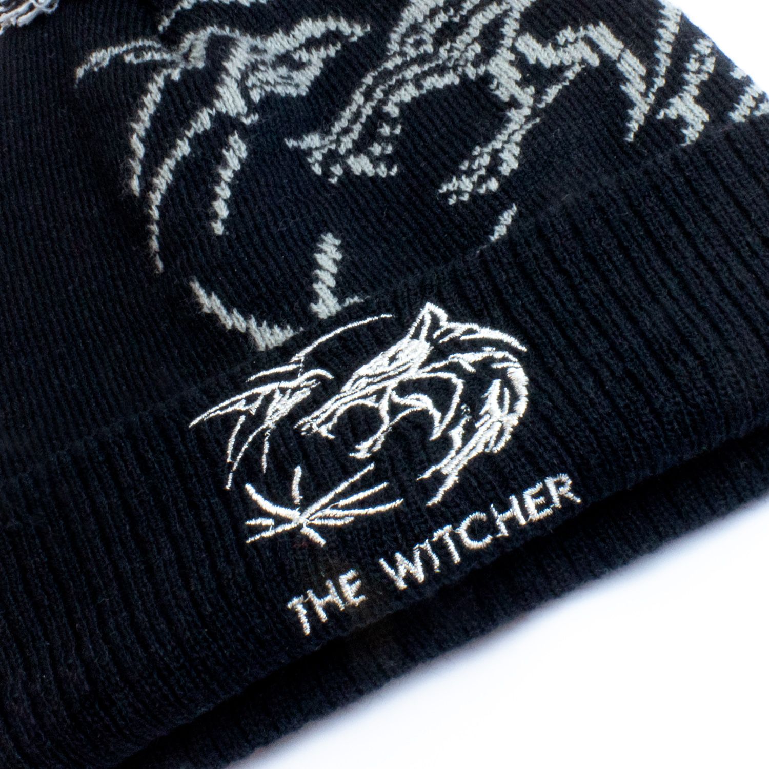 The Witcher Snapback Cap Wolf Logo