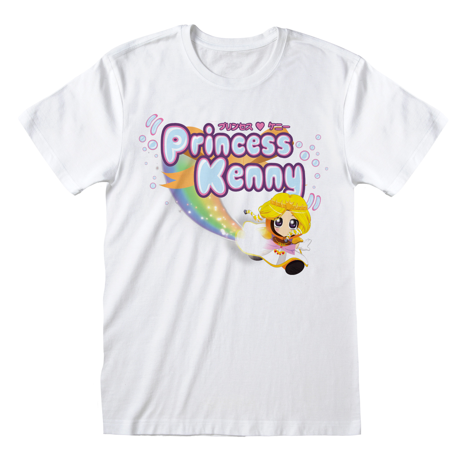 South Park T-Shirt M Weiß Unisex Princess Kenny