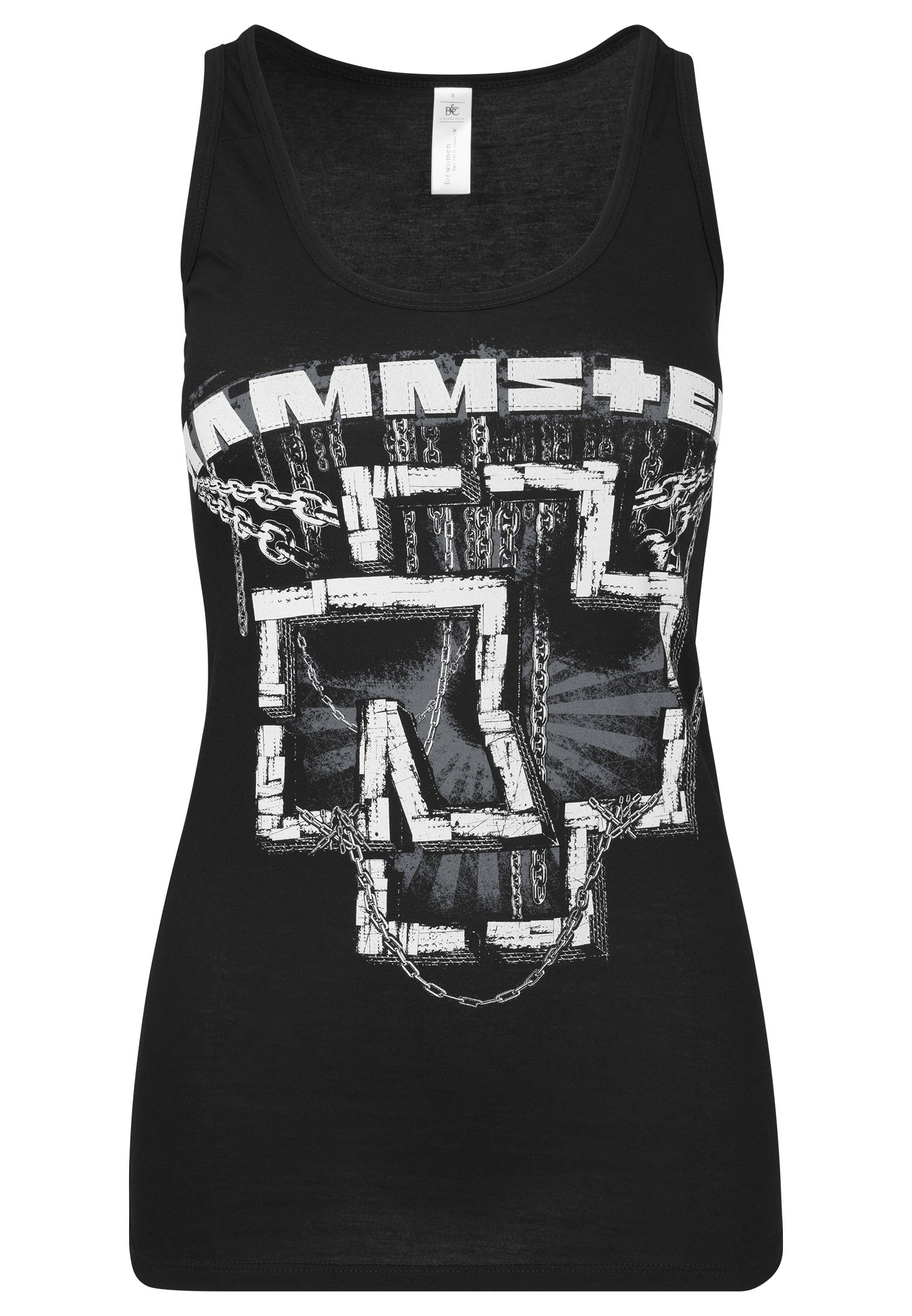 Rammstein Frauen Tanktop In Ketten XL