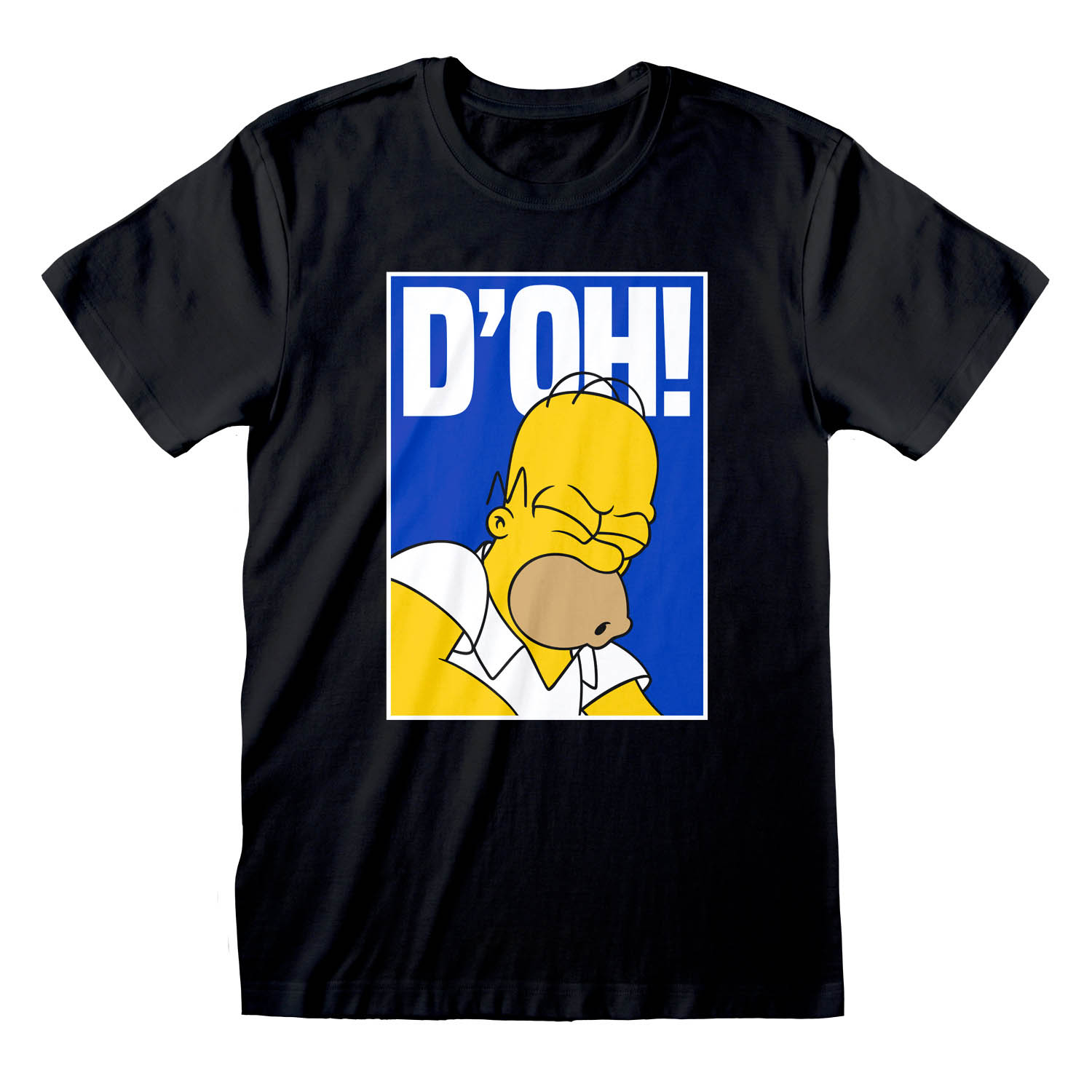 The Simpsons T-Shirt L D'oh Schwarz