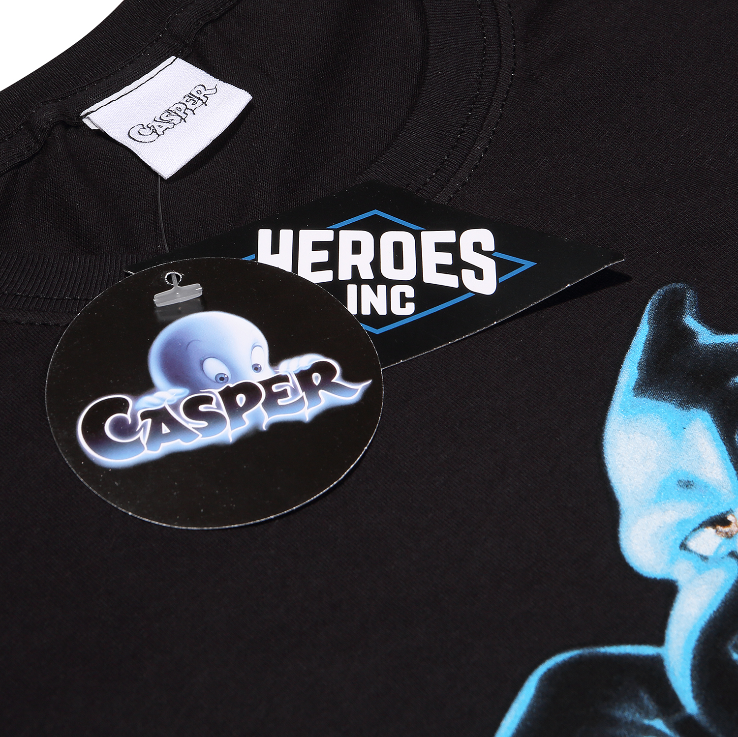 Casper T-Shirt XXL Schwarz Unisex Film Title