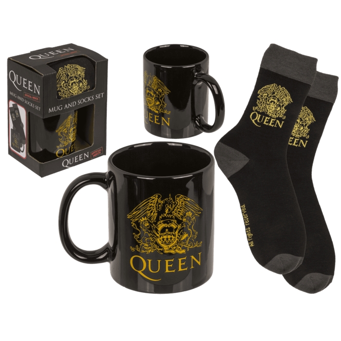 Geschenkset Queen Becher und Socken