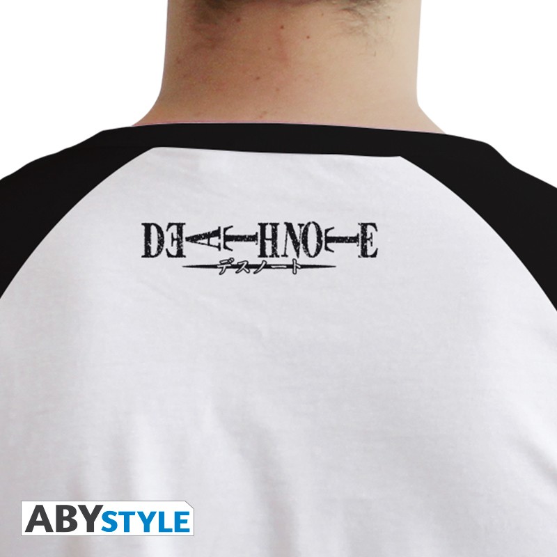 Death Note Tshirt  L Symbol XXL Weiß