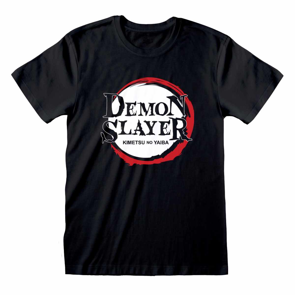 Demon Slayer T-Shirt L Schwarz Unisex Logo