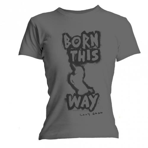 Lady Gaga Frauenshirt L Born this way