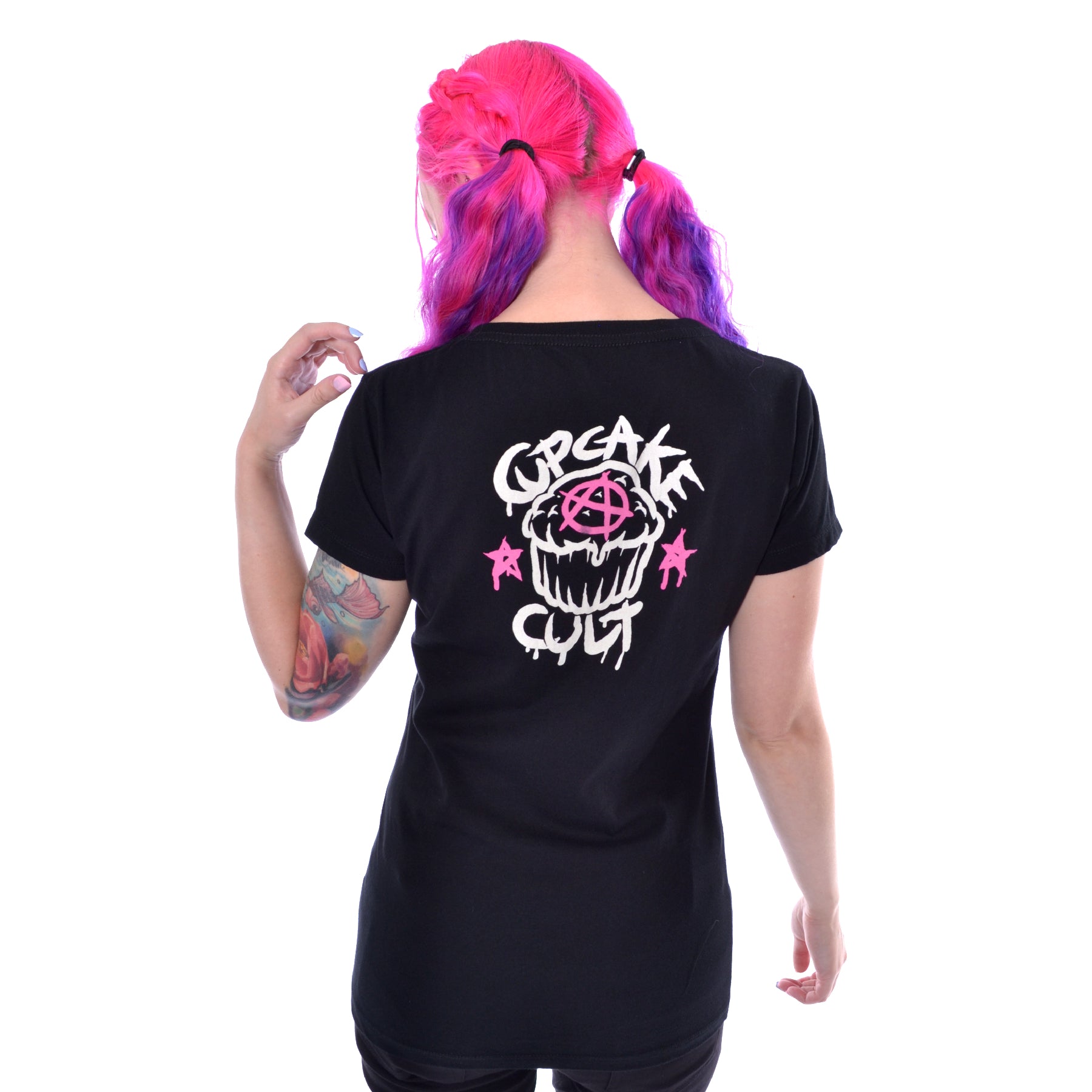 T-Shirt Schwarz XXL Damen Not Weird