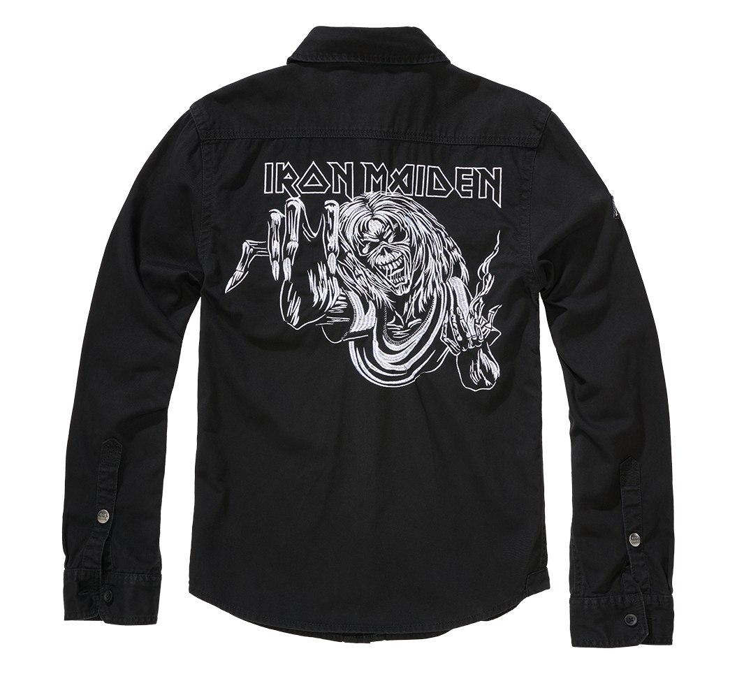 Iron Maiden Shirt 7XL Schwarz Vintage Longsleeve Eddy Unisex