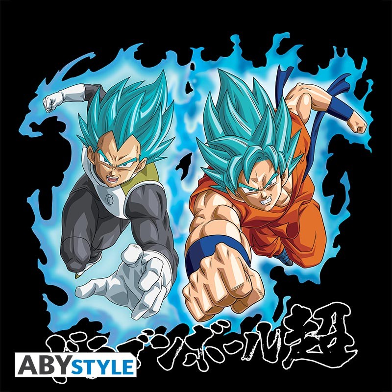 Dragon Ball Super Goku & Vegeta T-Shirt XXL Schwarz