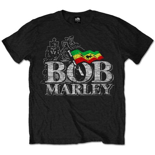 Bob Marley Shirt 3XL Distressed Logo