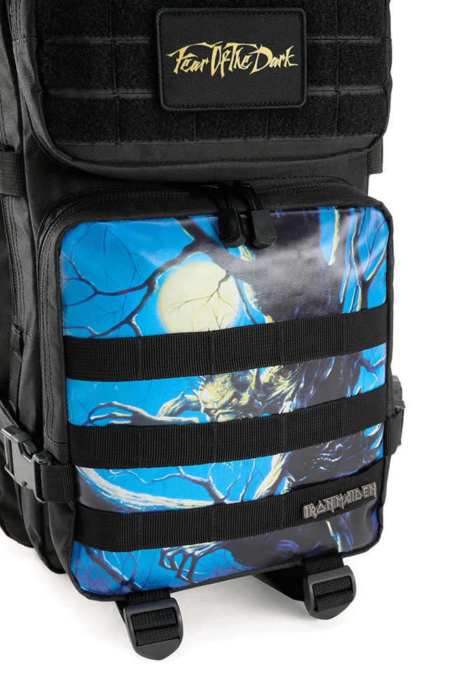 Iron Maiden Rucksack Schwarz Unisex FOTD US Cooper Large