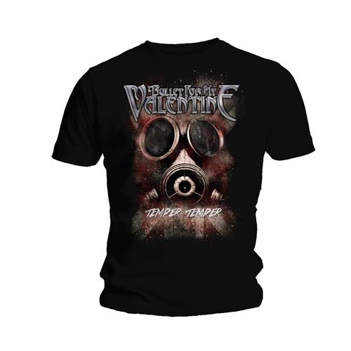 Bullet for my valentine Shirt S Temper Temper Gas Maske