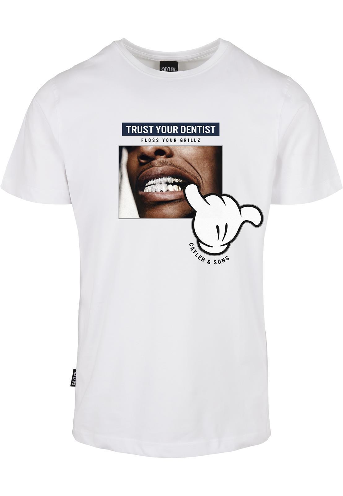 Cayler and Sons Trust Your Dentist T-Shirt XXL Weiß