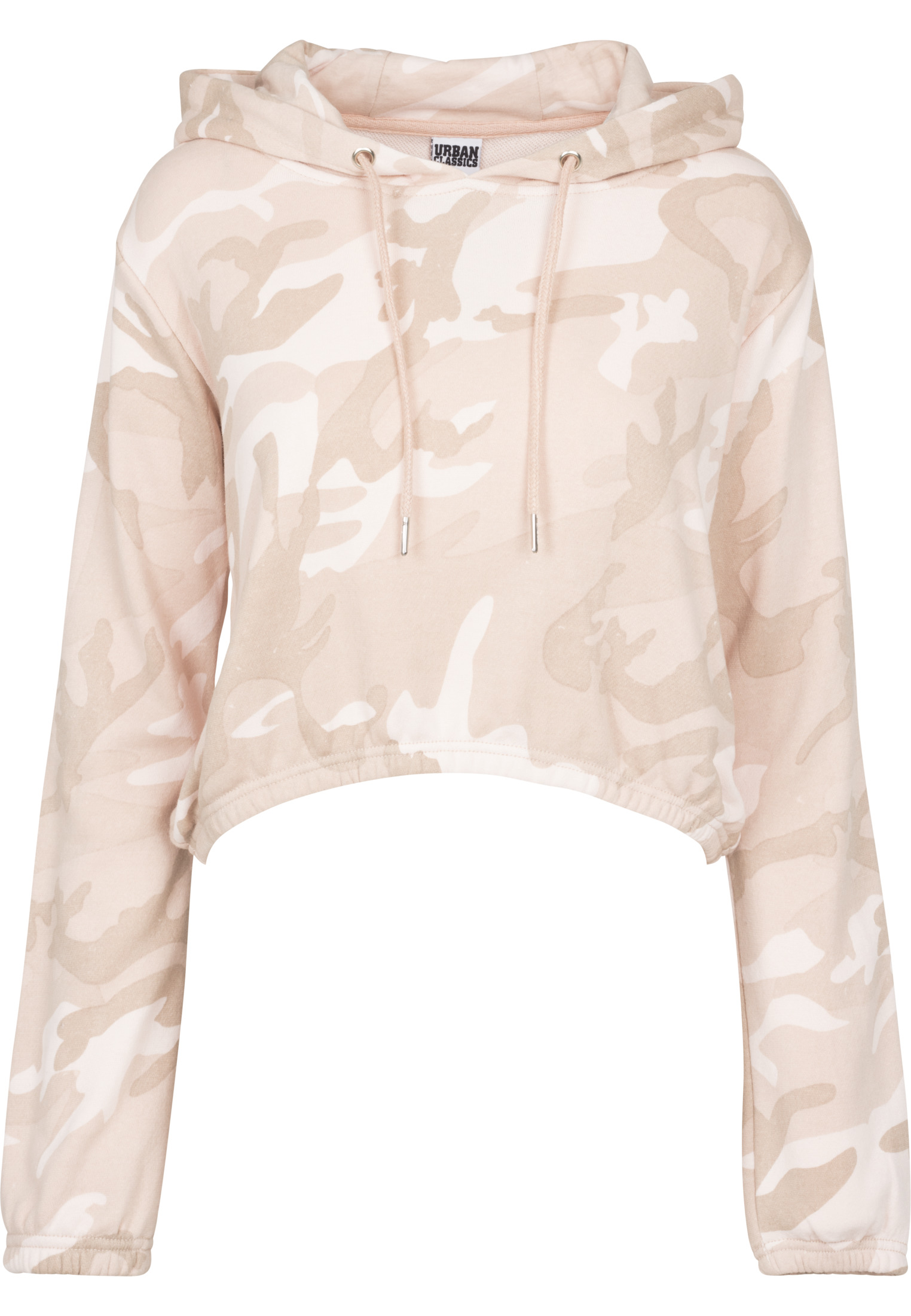 Camo Cropped Hoody XL Rose Camo