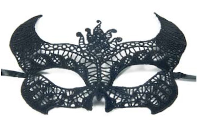 Schwarze Stoffmaske Torro