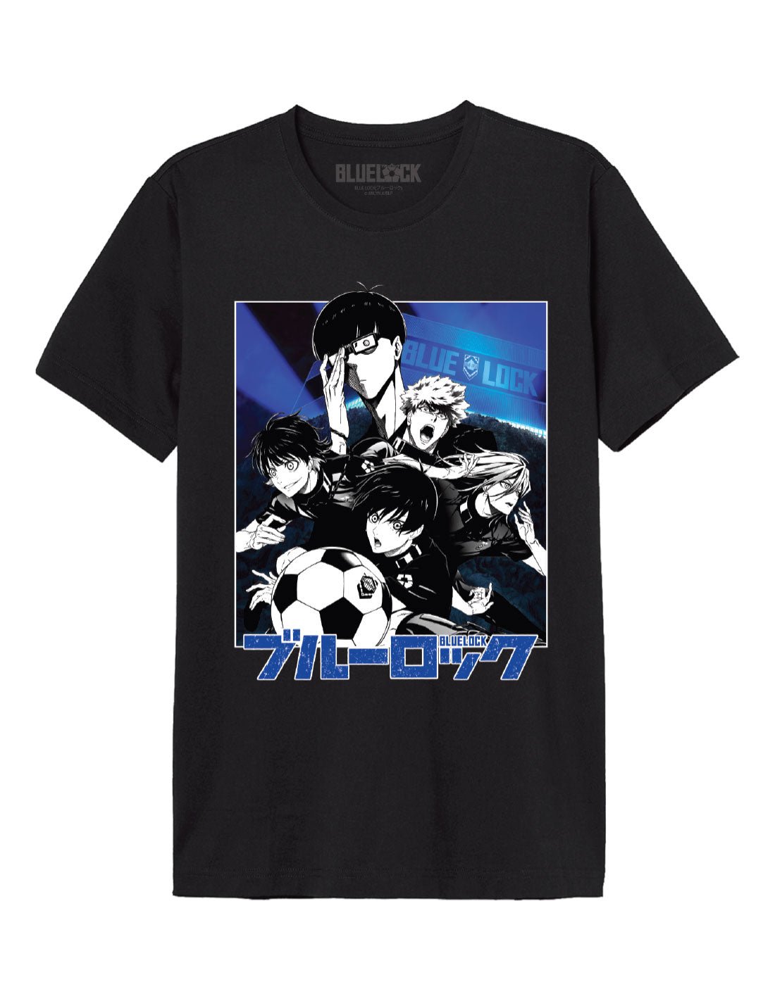 Blue Lock T-Shirt XXL Schwarz Unisex Team