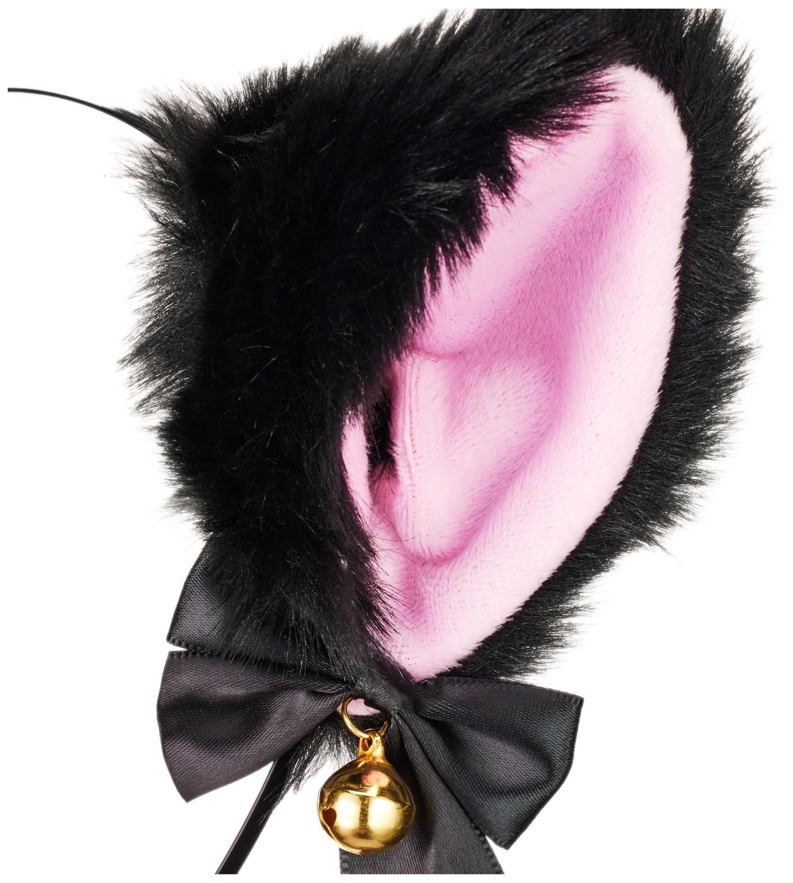 Katzenohren mit Glöckchen