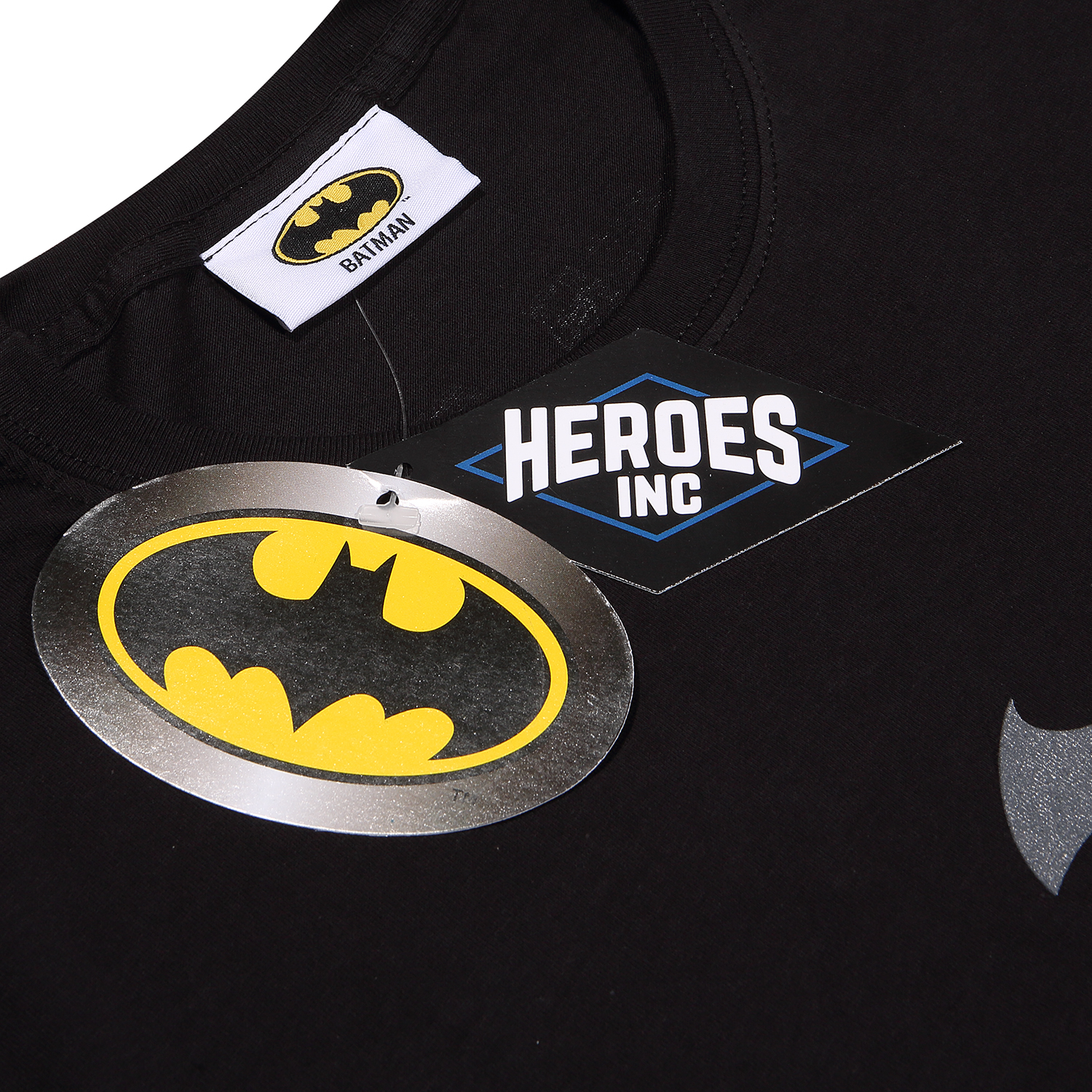 Batman T-Shirt XXL Schwarz Unisex Sinister (Front & Back Print)