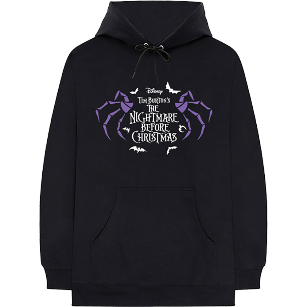 The Nightmare Before Christmas Hoodie M Moonlight Schwarz