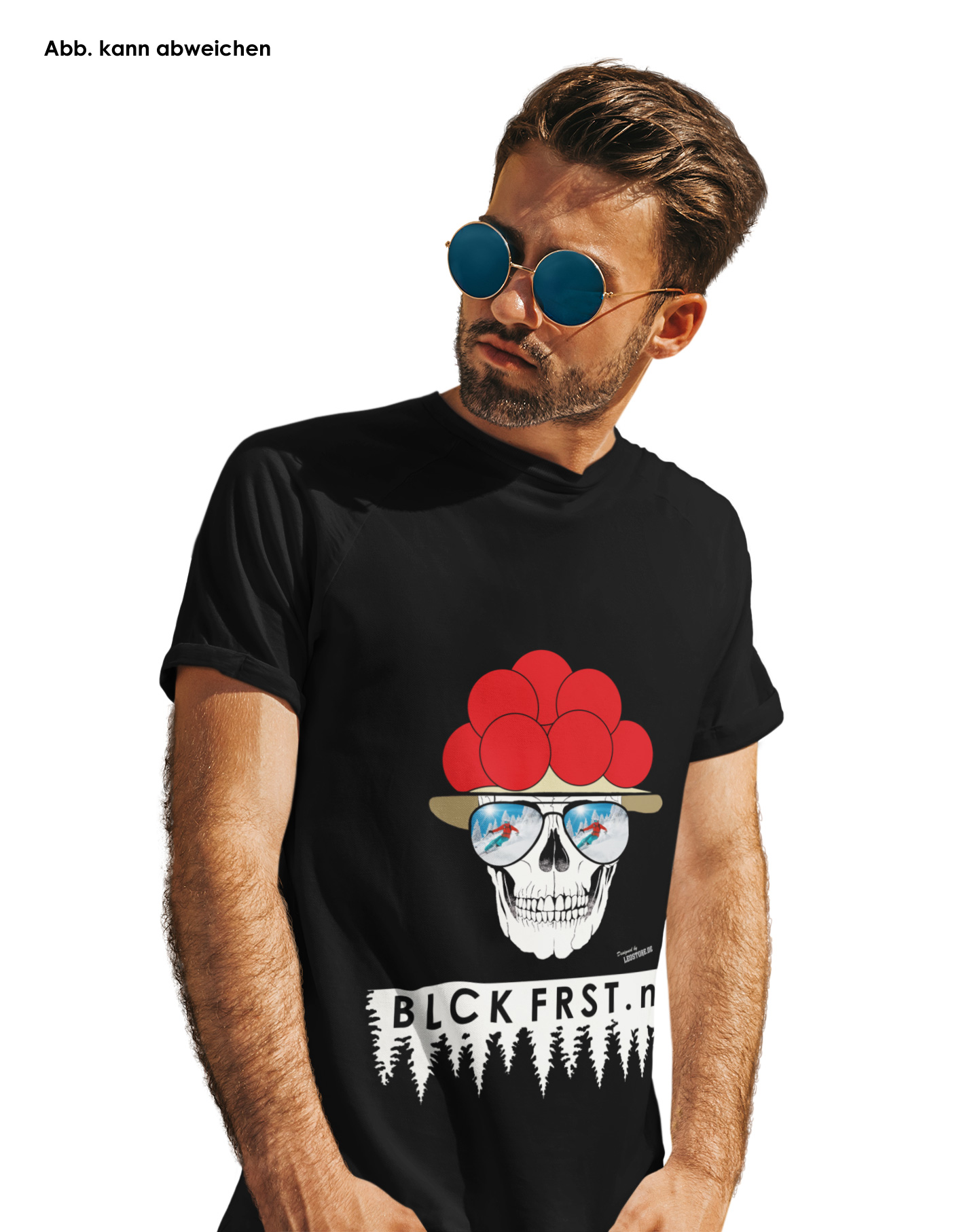 Blck Frst Carving 3XL mit Ärmellogo, Shirt