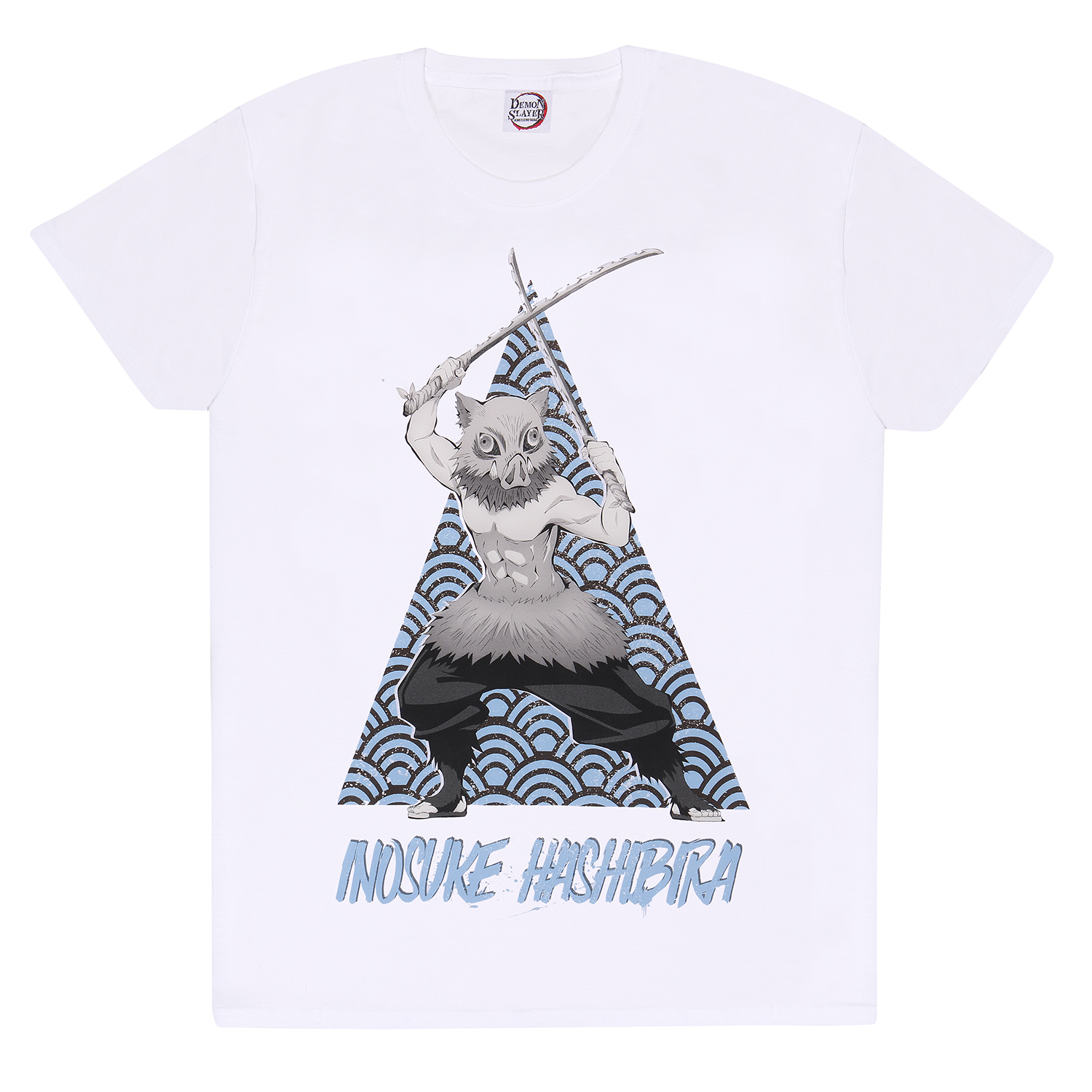 Demon Slayer T-Shirt XXL Weiß Unisex Inosuke Tri