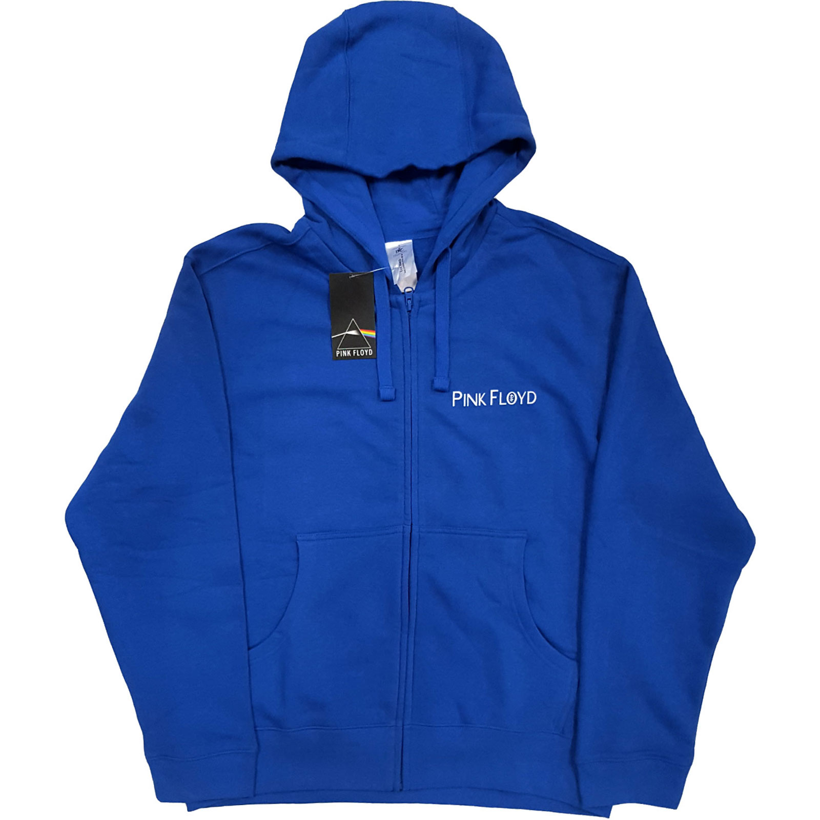 Pink Floyd Zipped Hoodie XXL Metal Heads Close Up Blau