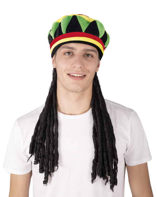 Hut mit Dreadlocks