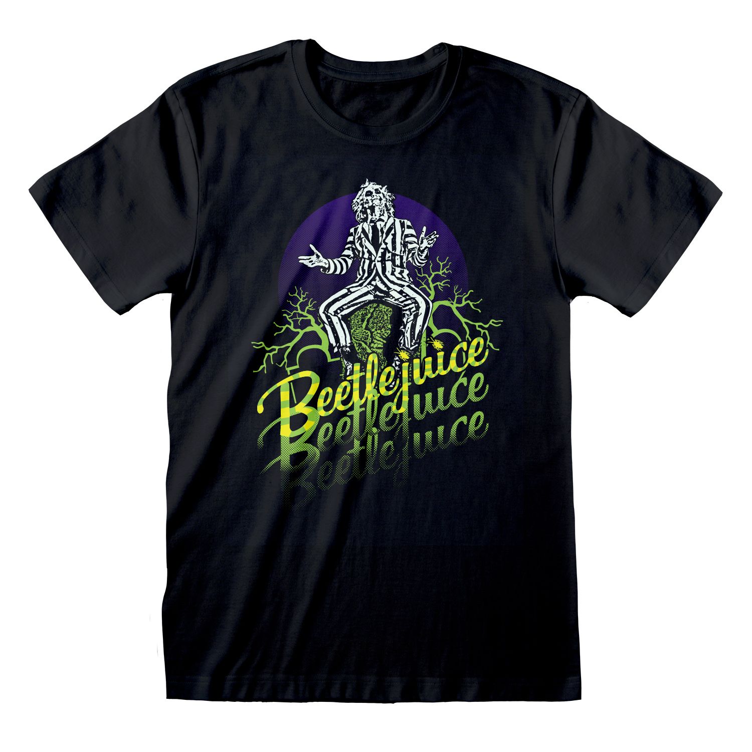 Beetlejuice T-Shirt XXL Schwarz Unisex Triple B