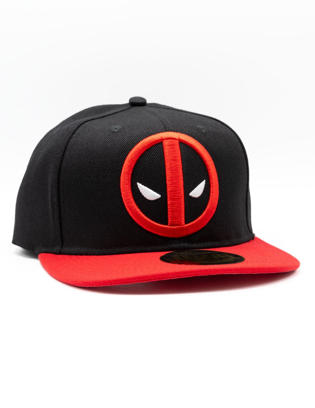 Marvel Deadpool Cap Schwarz Unisex Logo