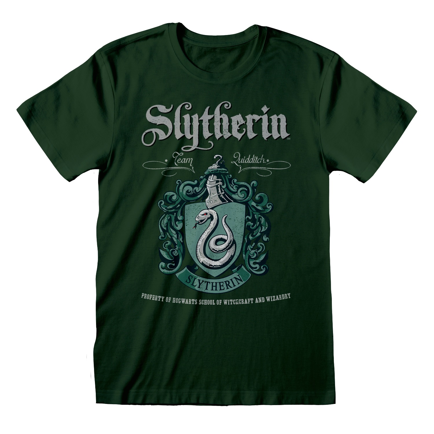 Harry Potter T-Shirt XL Slytherin Green Crest