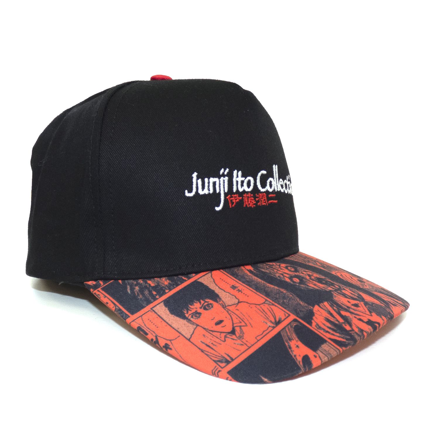 Junji-Ito Baseball Cap Logo and Printed