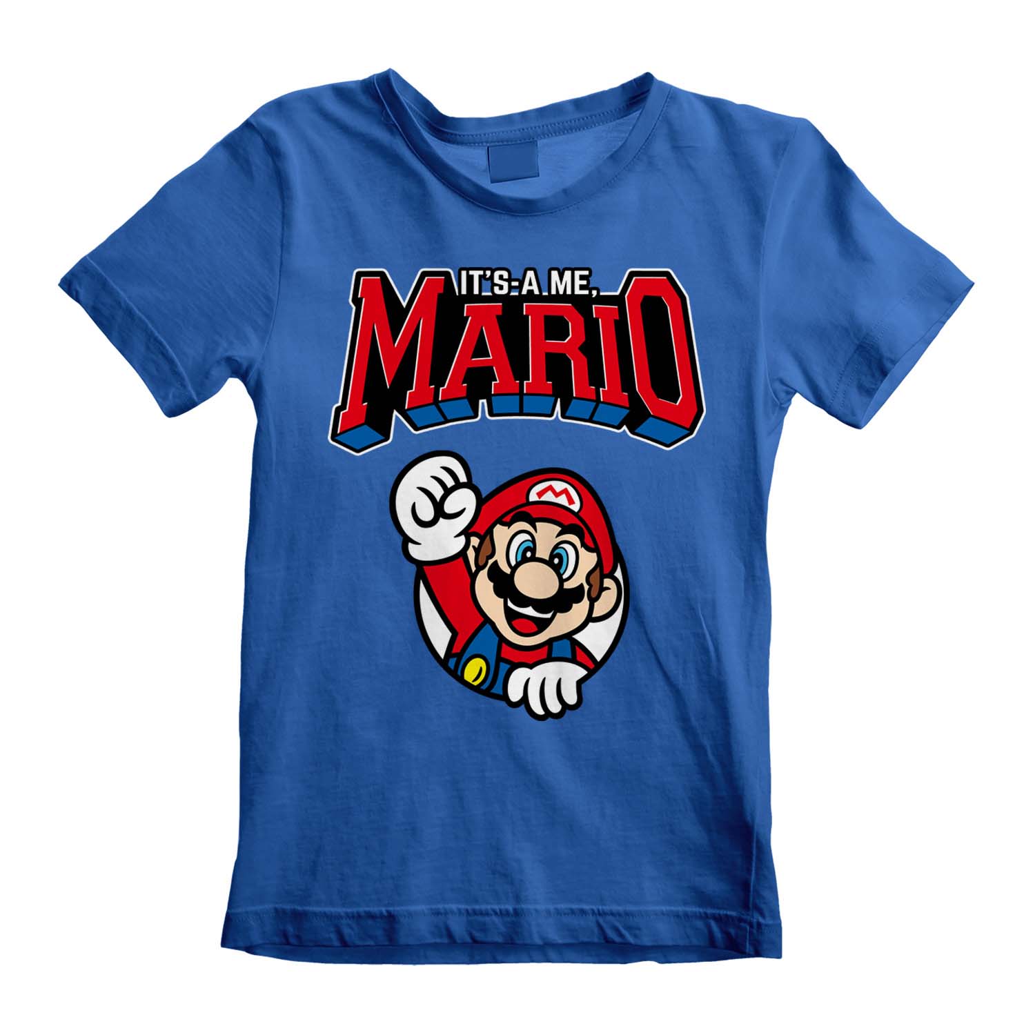 Nintendo Super Mario Kindershirt 5-6 Jahre Mario Varsity