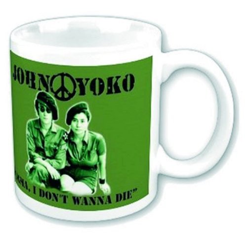 John Lennon I don´t wanna bea a soldier Tasse