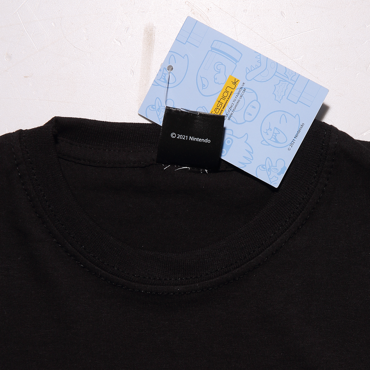 Super Mario T-Shirt 12-13 Jahre Schwarz Kinder Unisex It's a Me Mario