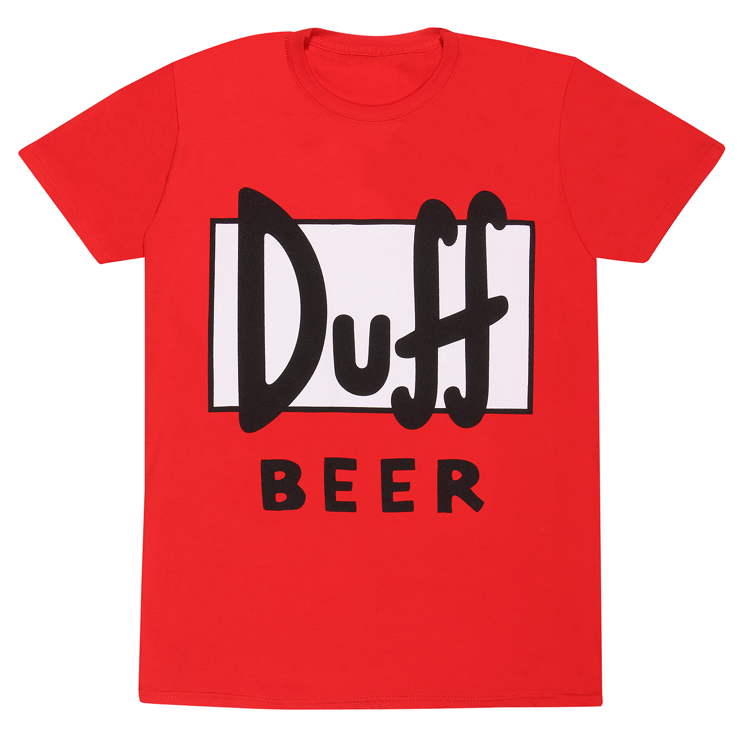 The Simpsons T-Shirt XXL Rot Unisex Duff